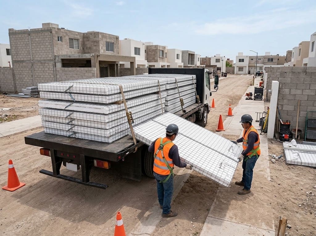 Aplicación de Construpanel en obra
